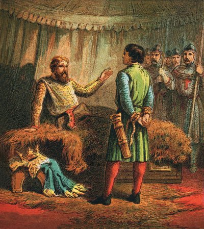 Death of Richard the First by English School